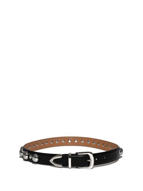 Cintura Prisca in pelle vegana con borchie Liviana Conti | A6SB15Y69-0